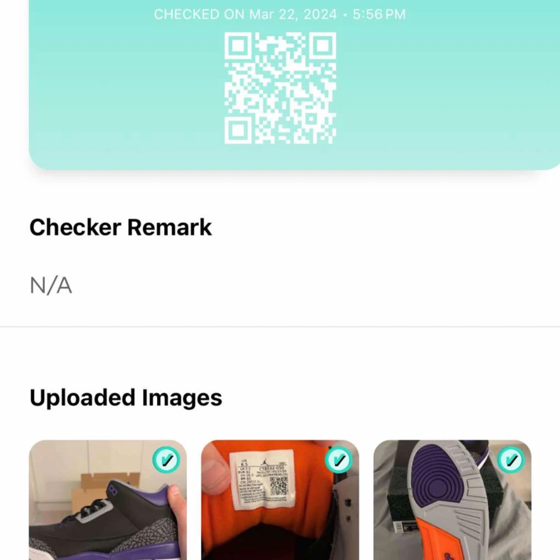 Jordan 3 court purple - 91