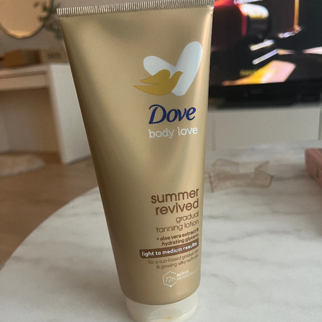 Dove tanning cream