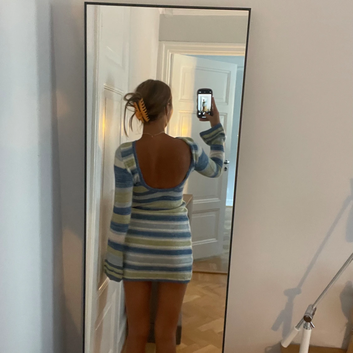 Stickad sommar klänning❤️ - 90