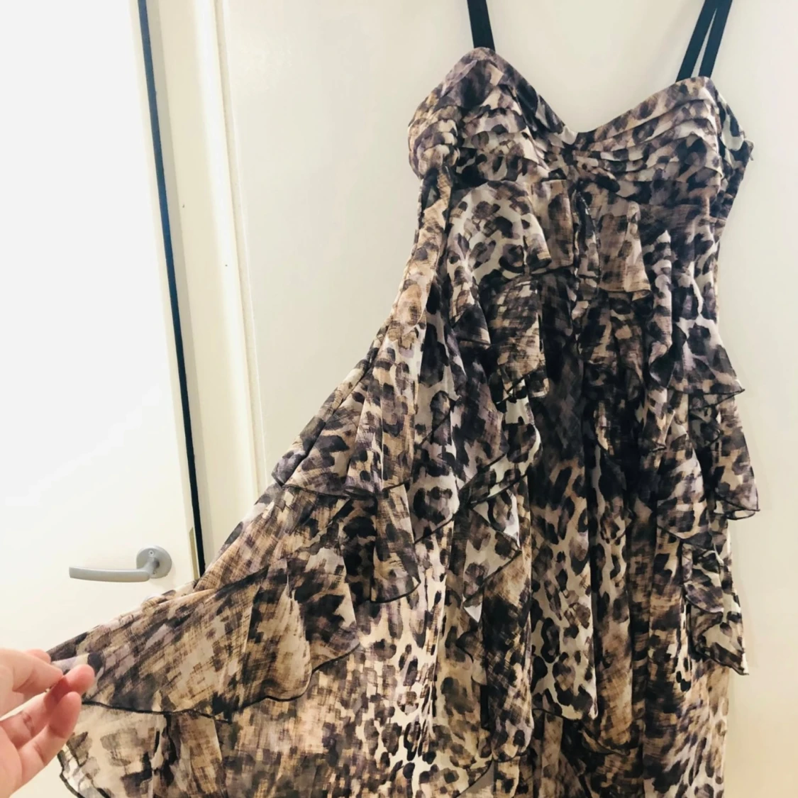 Leopardklänning från hm - 90