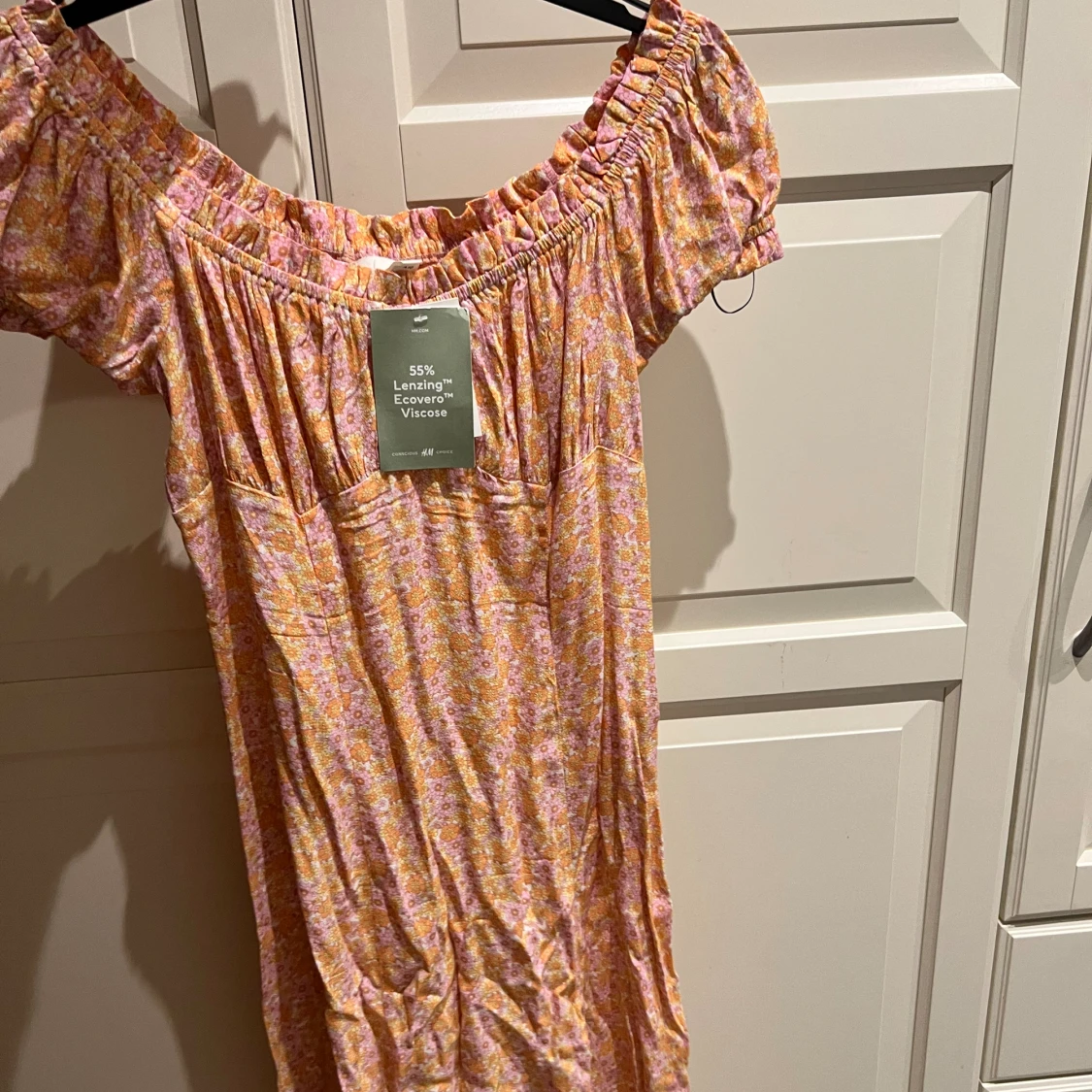  Lång klänning med slits