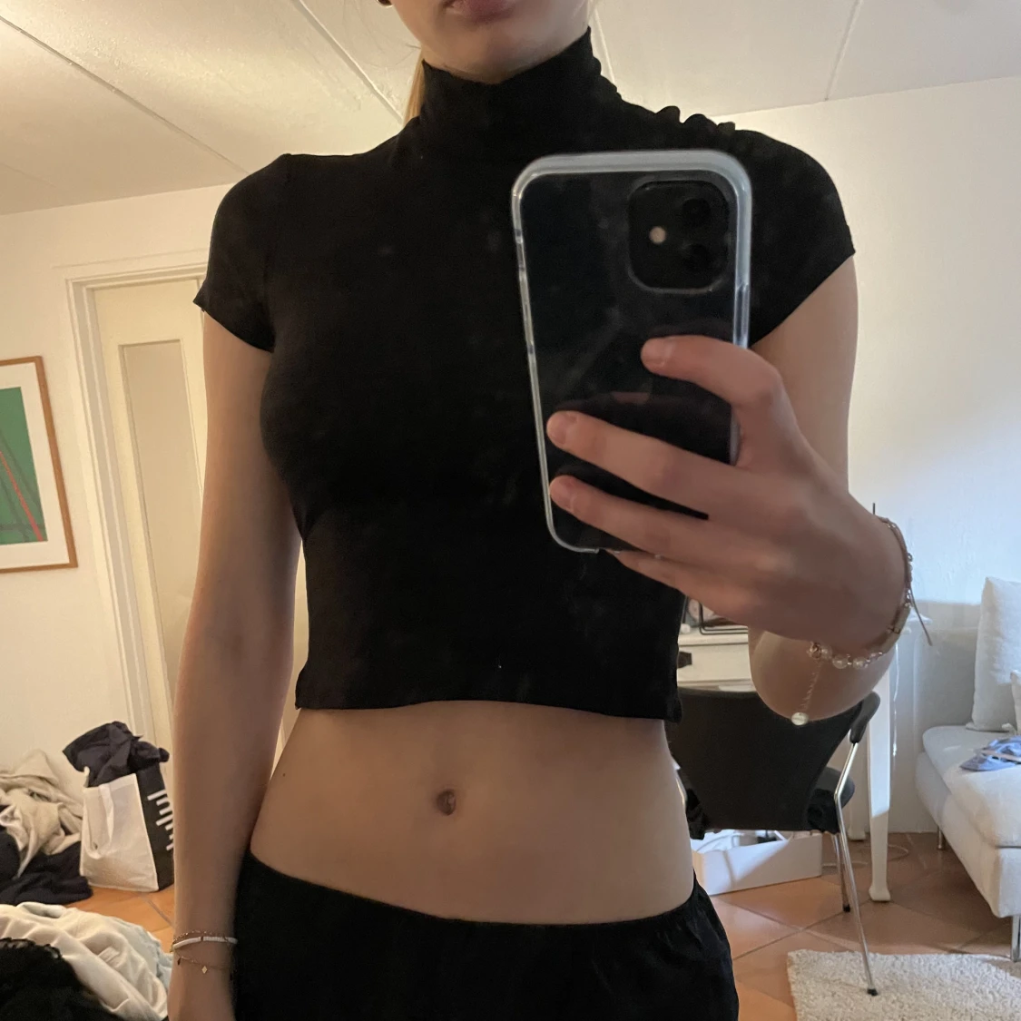 Rygglös crop top - 90