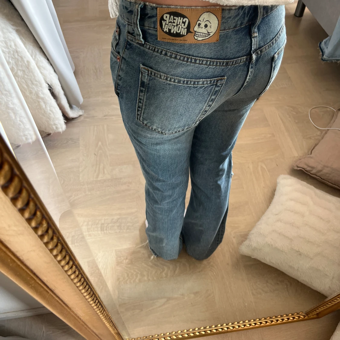 Lågmidjade jeans - 90