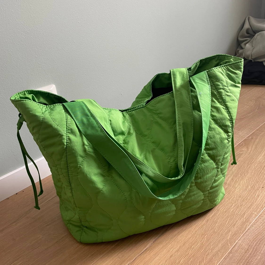 Grön stor väska - 91