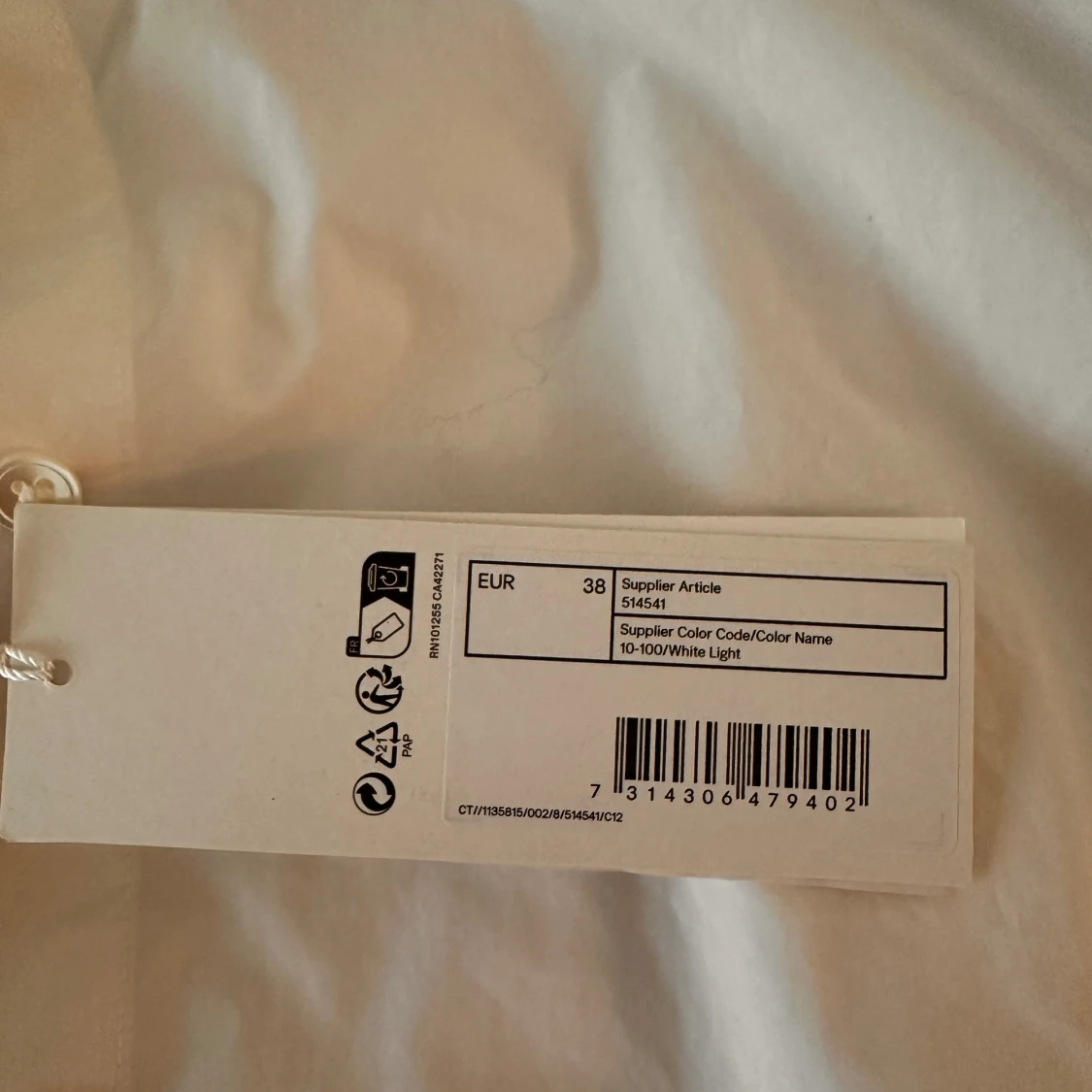 Oanvänd skjorta ARKET  - 92