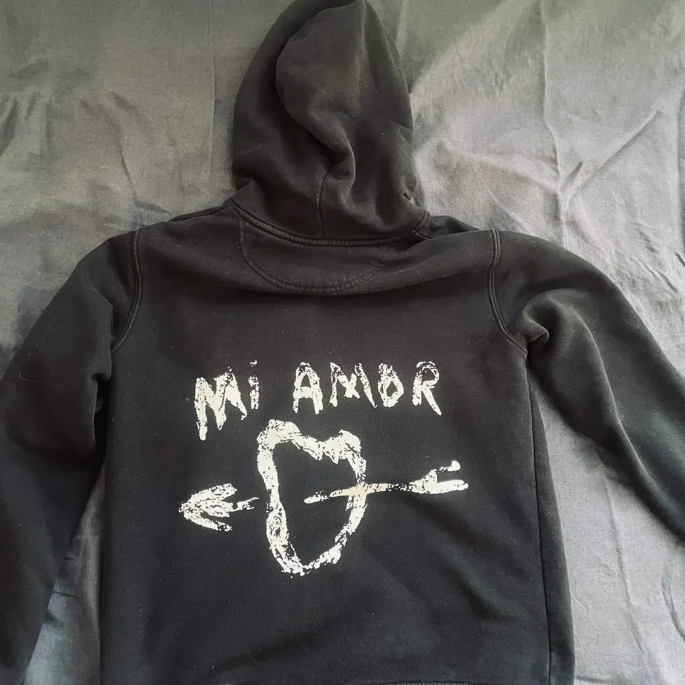 Säljer min jättefina  mi amor hoodie som bara har använts några få gånger, den är alltså i mycket bra skick💕🌟. Hoodies.