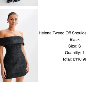 Oanvänd klänning med tagg  - Helt ny och oanvänd. Säljer eftersom det har gått mer än 14 dagar som krävs för retur. 