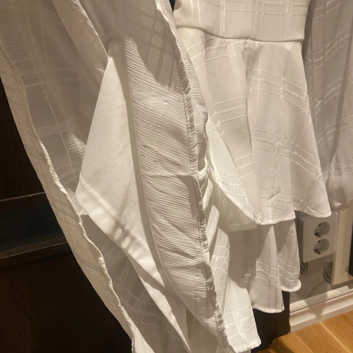 Vit kort sommarklänning🤍☀️ - 91