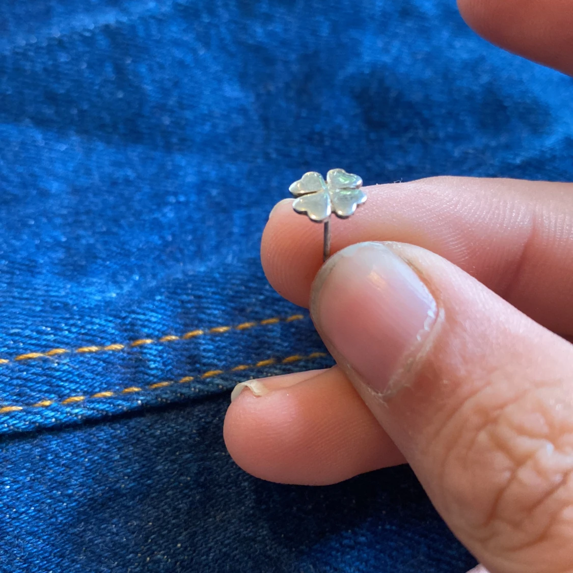 Örhänge fyrklöver 🍀  - 90