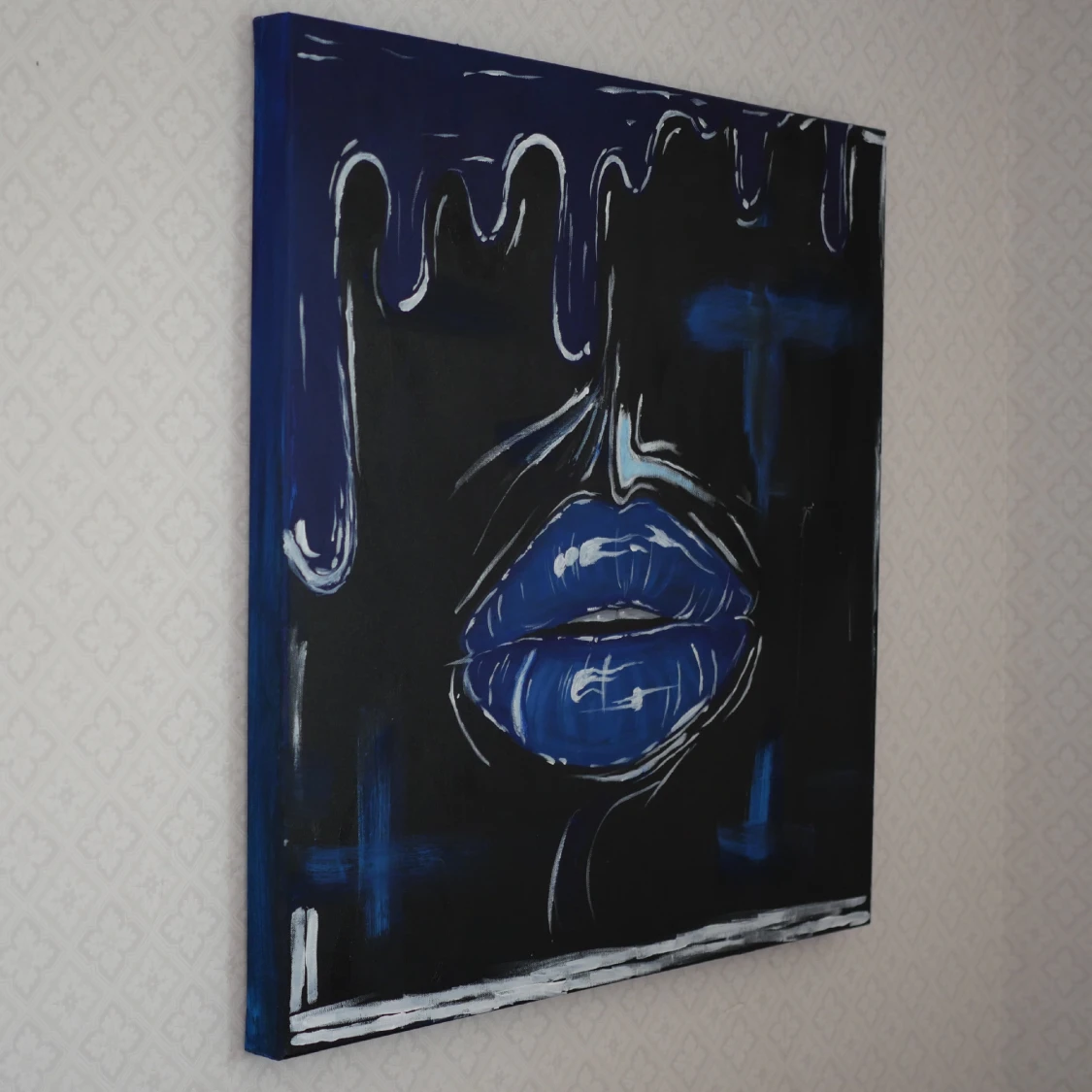 "levres bleues" tavla - 90