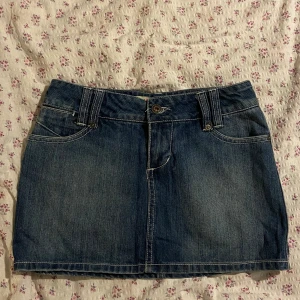 Mini Skirt  - Cute low waisted denim mini skirt from only. Barely worn. Not really stretchy.