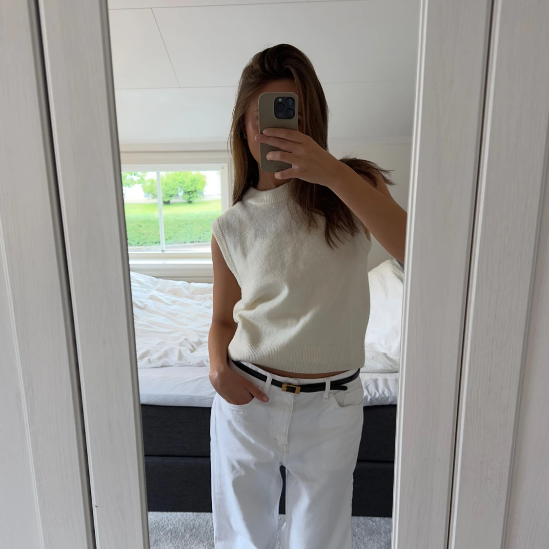 ARKET Stickad Väst - 90