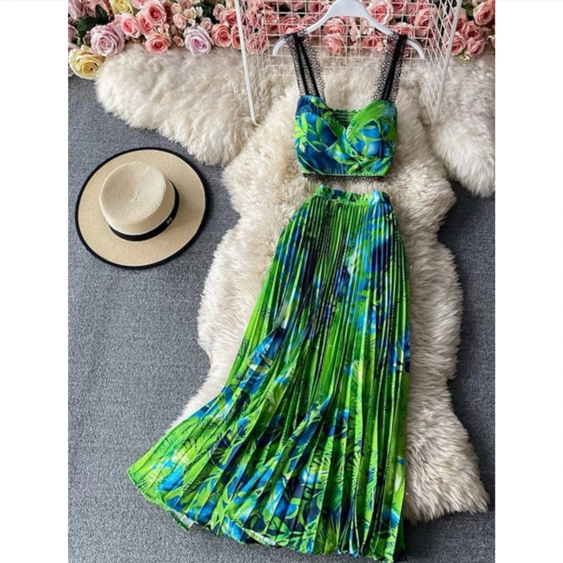 Kjol + Topp/Bustier - 1