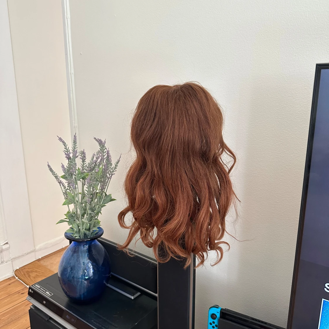 Peruk äkta hår - 92