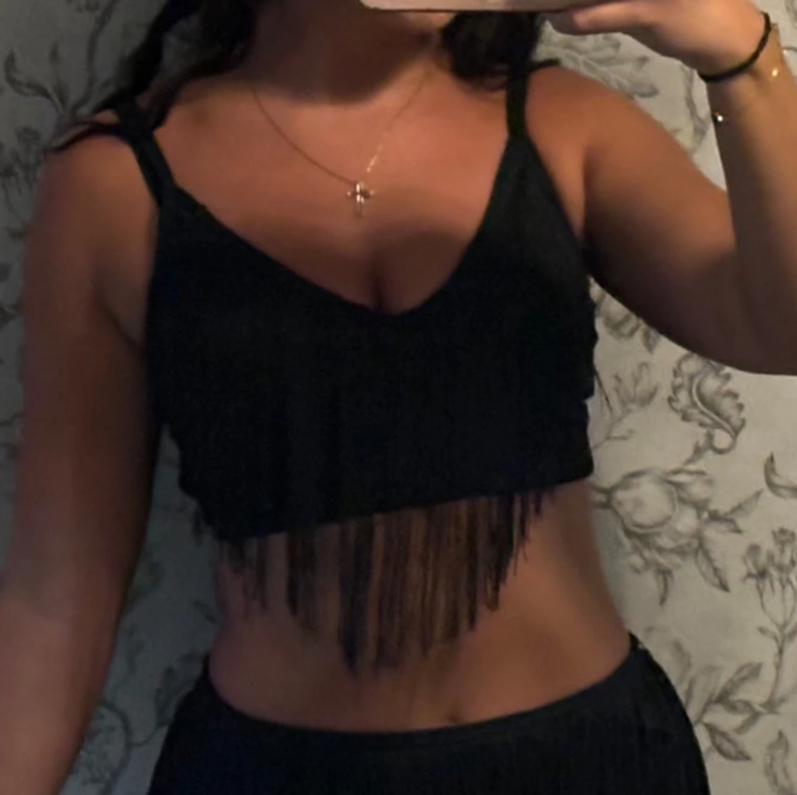 Topp med fransar  - 90