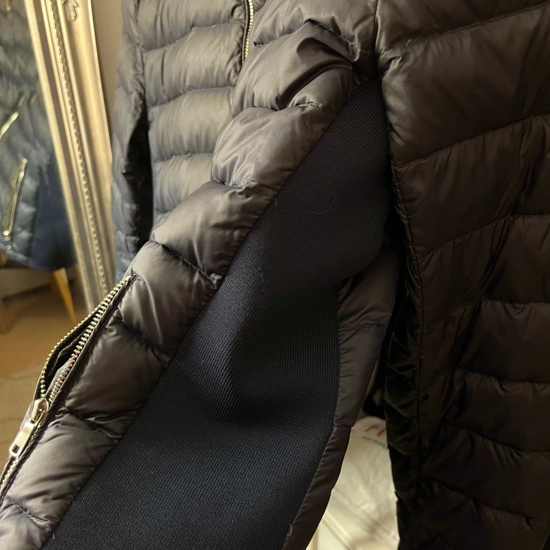 Marinblå jacka  - 90