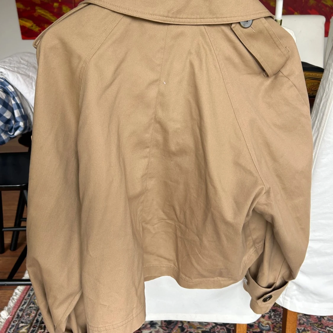 Kort trenchcoat  - 90