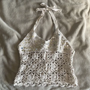 Virkad topp  - Fint skick! 