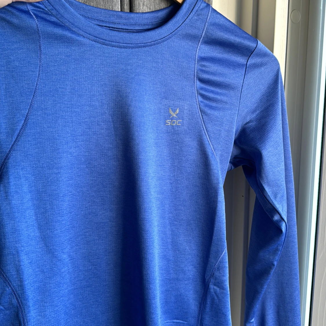 Purple long sleeve gym top - 91