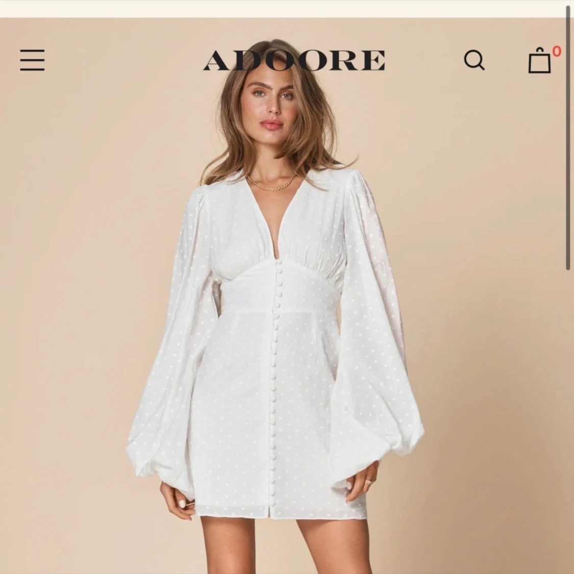 Adoore klänning Florence dress strl 36