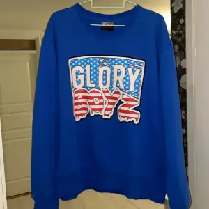 Säljer denna riktigt feta Glory Boyz sweatern, i perfekt skick inga defekter och i storlek Large. Köptes för 220$ för cirka 7 månader sen men passade inte mig 😔😔💯💔💔🐱 hard asf thoo 🤫💋🕊️🕊️