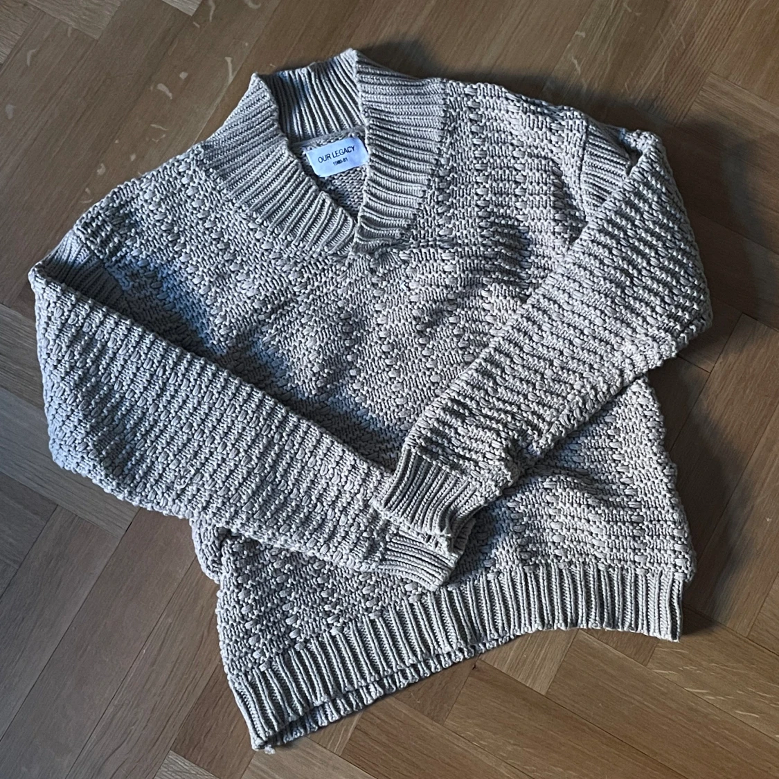 Our Legacy stickad v-neck - 93