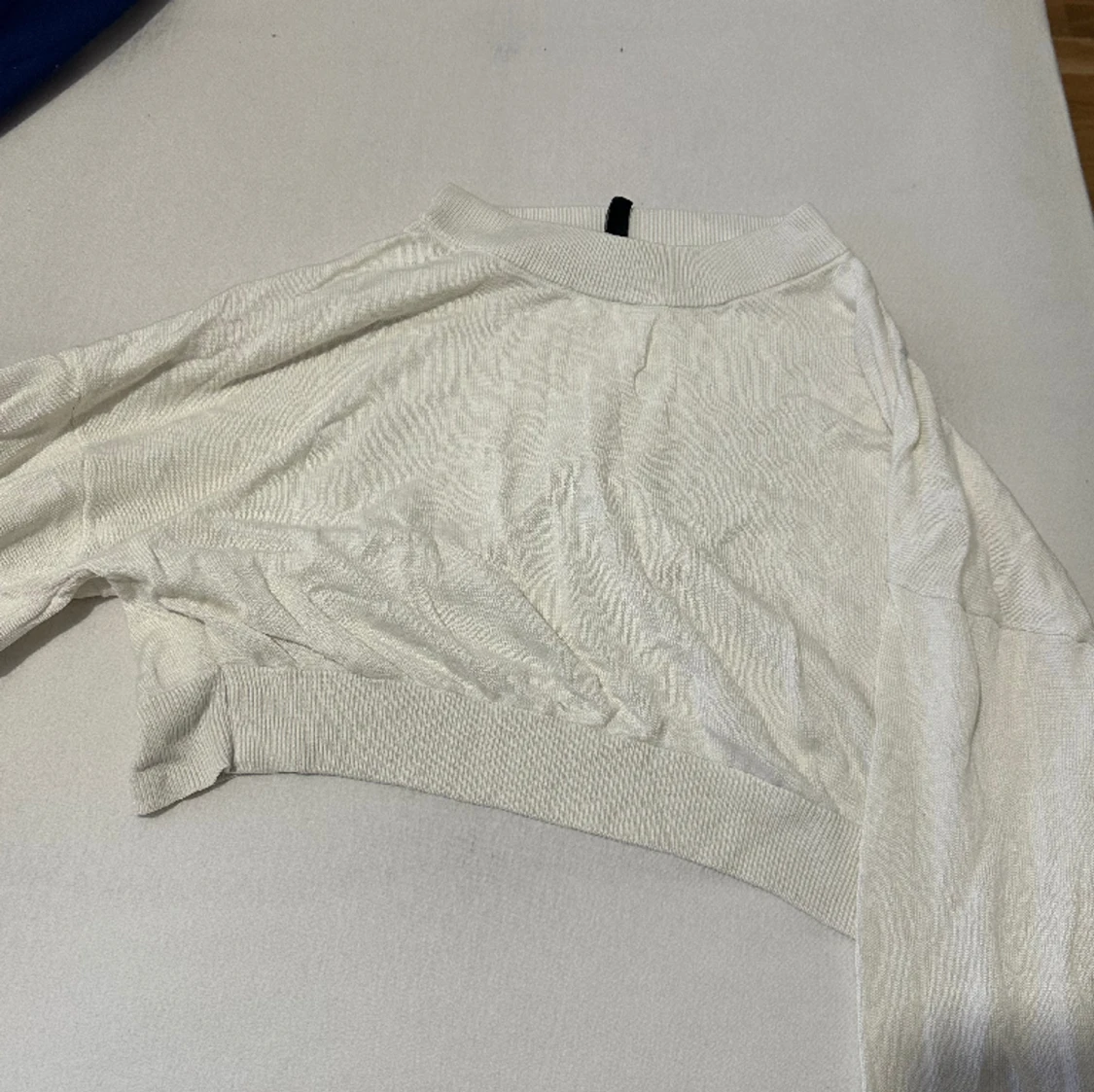 Vit långärmad tröja  - 91