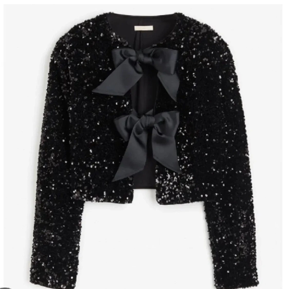 H&m glittrig topp