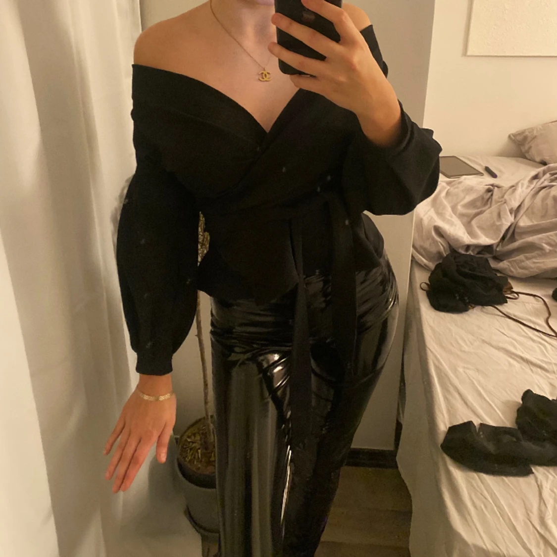 Topp med knytning  - 90