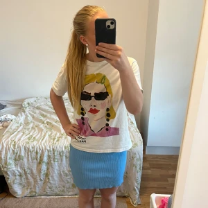 Blå kjol - Blå kjol från Zara i mycket bra skick, pris kan diskuteras 