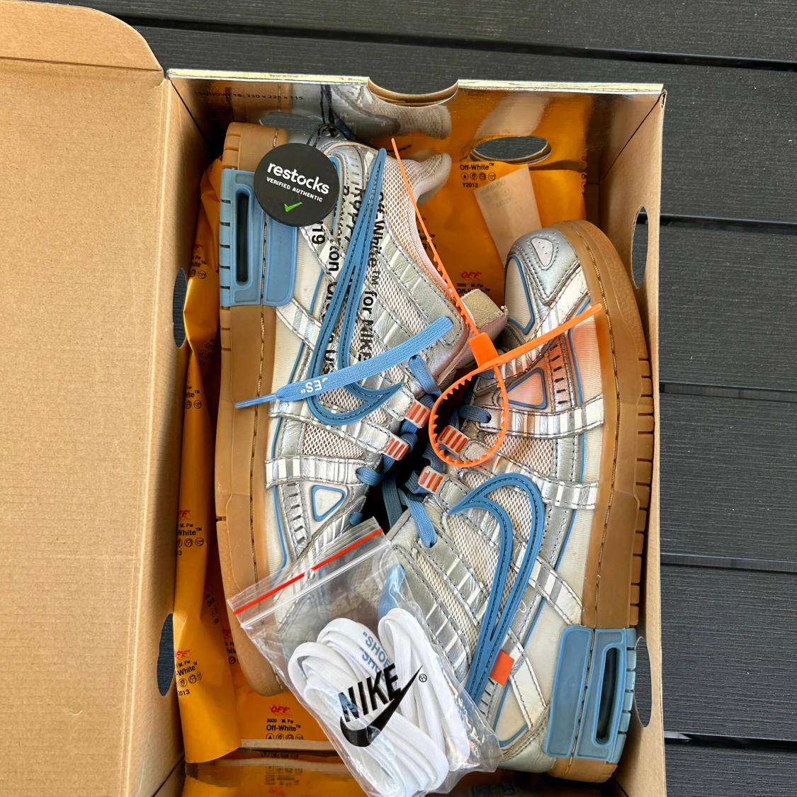 Nike Rubber Dunk Off White UNC - 91