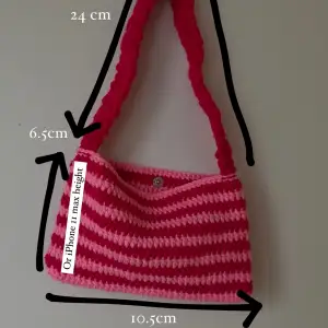 New handmade small crochet bag 