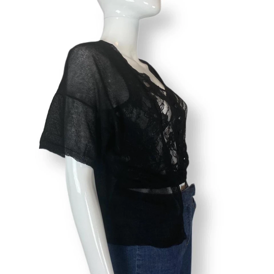 Genomskinlig Kofta  - 92