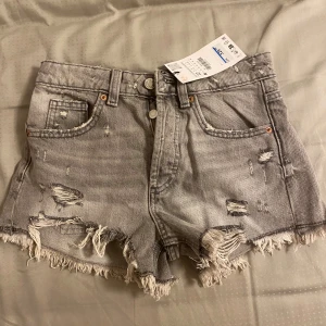 Zara shorts - Säljer dessa jätte fina gråa shorts som sitter mid/low rise (under naveln). Säljes pga de inte kommit till andvändning. Högst bud som gäller, pris går absolut att diskuteras! ⭐️🐭