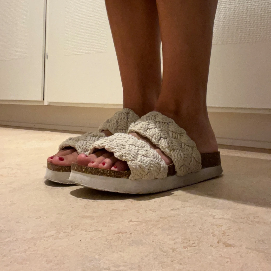 Flätade tofflor  - 93