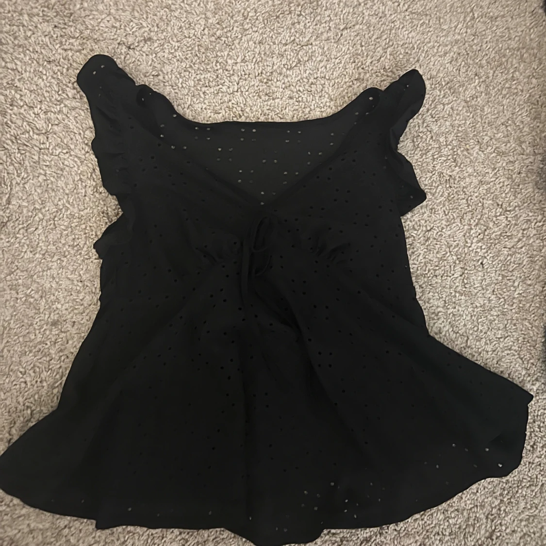 Fin svart tygblus🖤 - 91