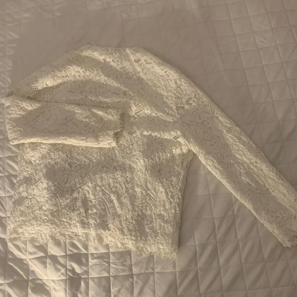 Vit spets bolero - 91