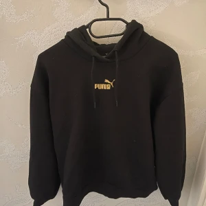 Tränings hoodie - Snygg svart hoodie