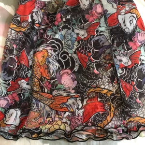 Kjol mönstrad  - Ganska kort fin kjol, matchande till en annan artikel på min profil💗 Skriv för fler bilder