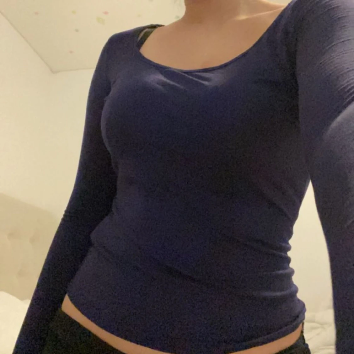 Marinblå tröja - 90