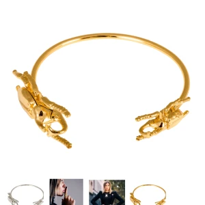 Ioaku beetle cuff - Säljer detta armband från ioaku. Använt en gång så i nyskick. Säljer då det inte kommer till använding. Kostar 600kr nytt