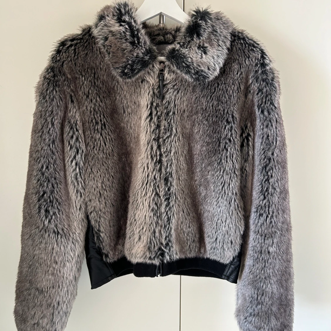 Vintage pälsjacka - 90