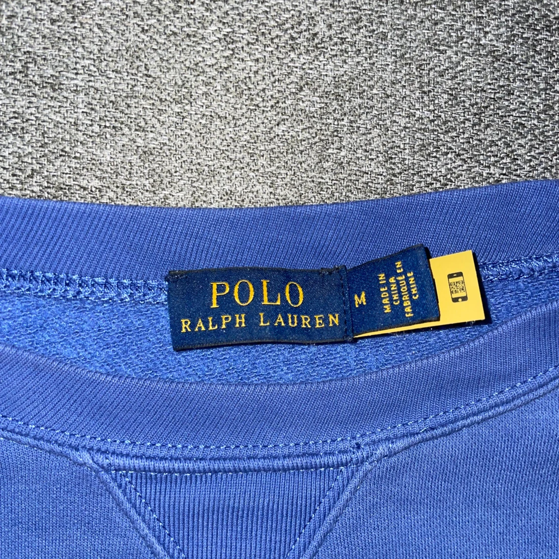 Blå Ralph Lauren sweater 