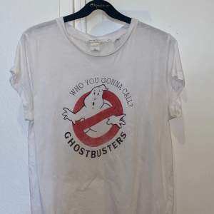 Vit ghostbusters t-shirt