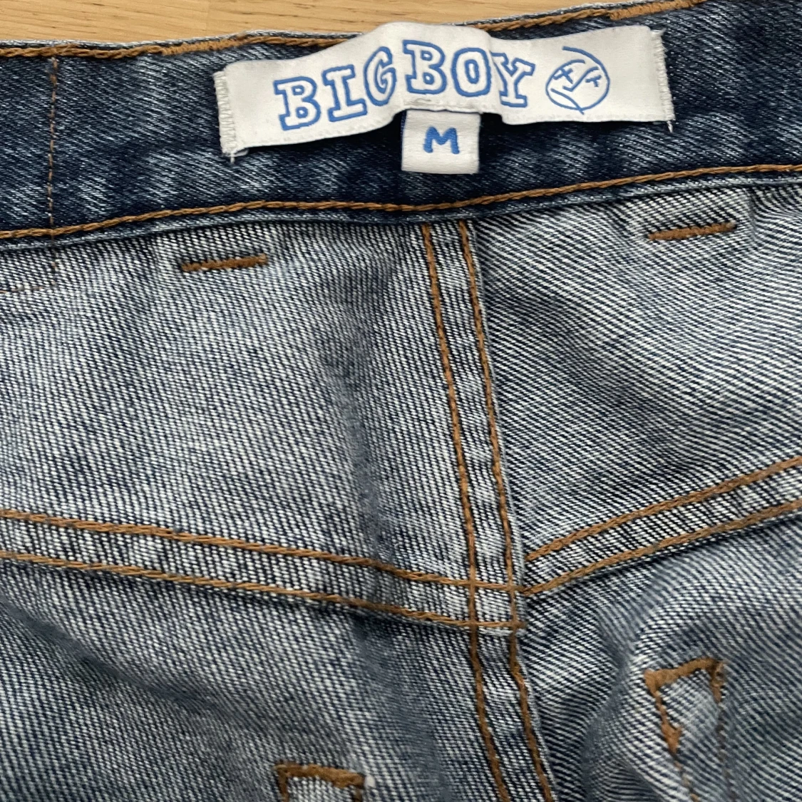 Big boy jeans, mörkblå  - 91