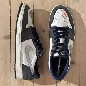 Sällsynta Jordan 1 low x Eric Koston i ”Midnight Navy”. Ingen box. Eu 46 / Us 12 