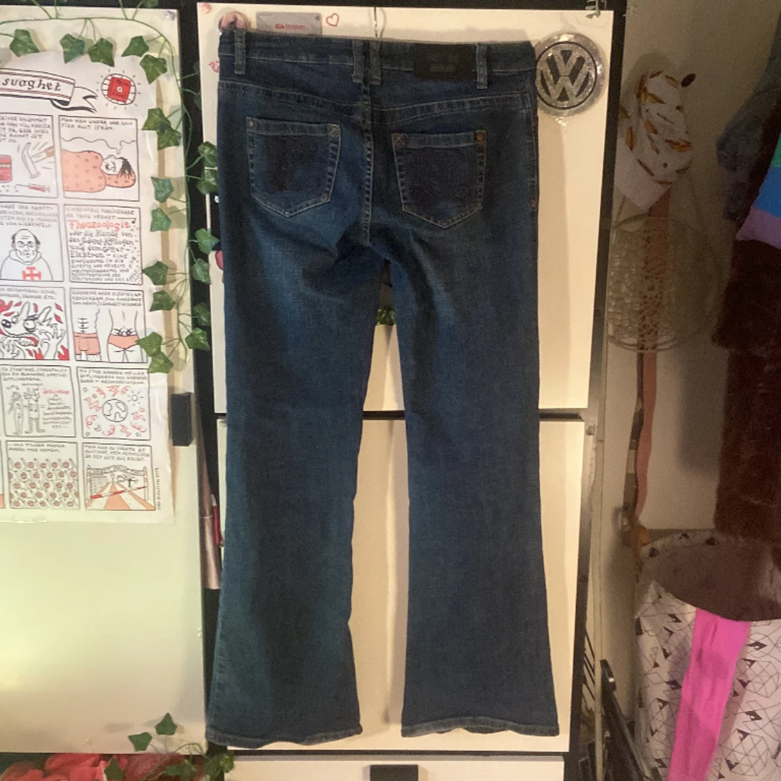 Lågmidjade jeans  - 90