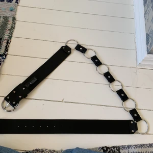 Ring läderbälte - Aldig använd, för stor för mig