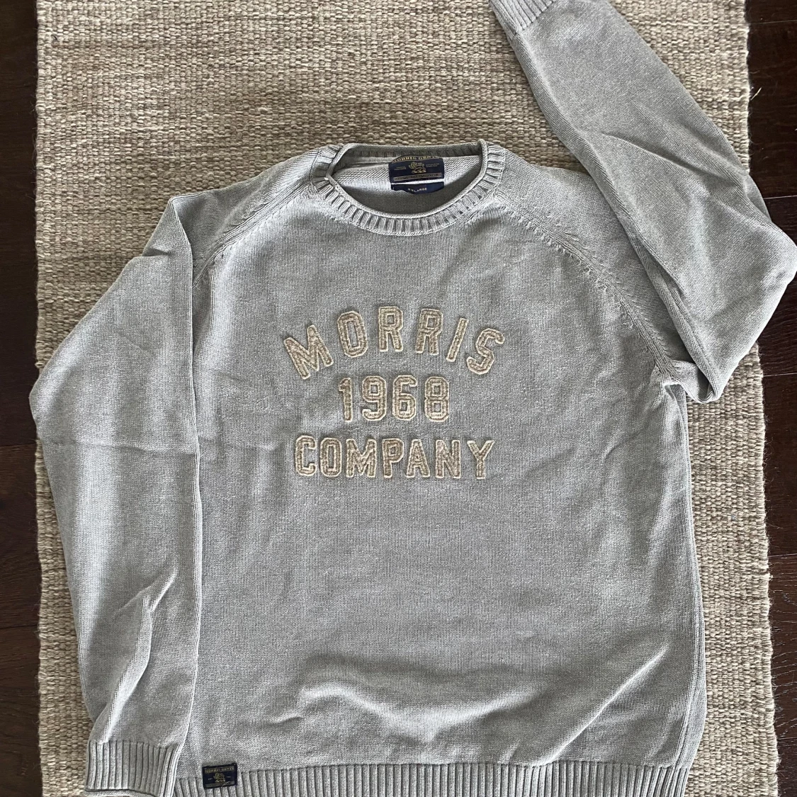 Morris stickad tröja