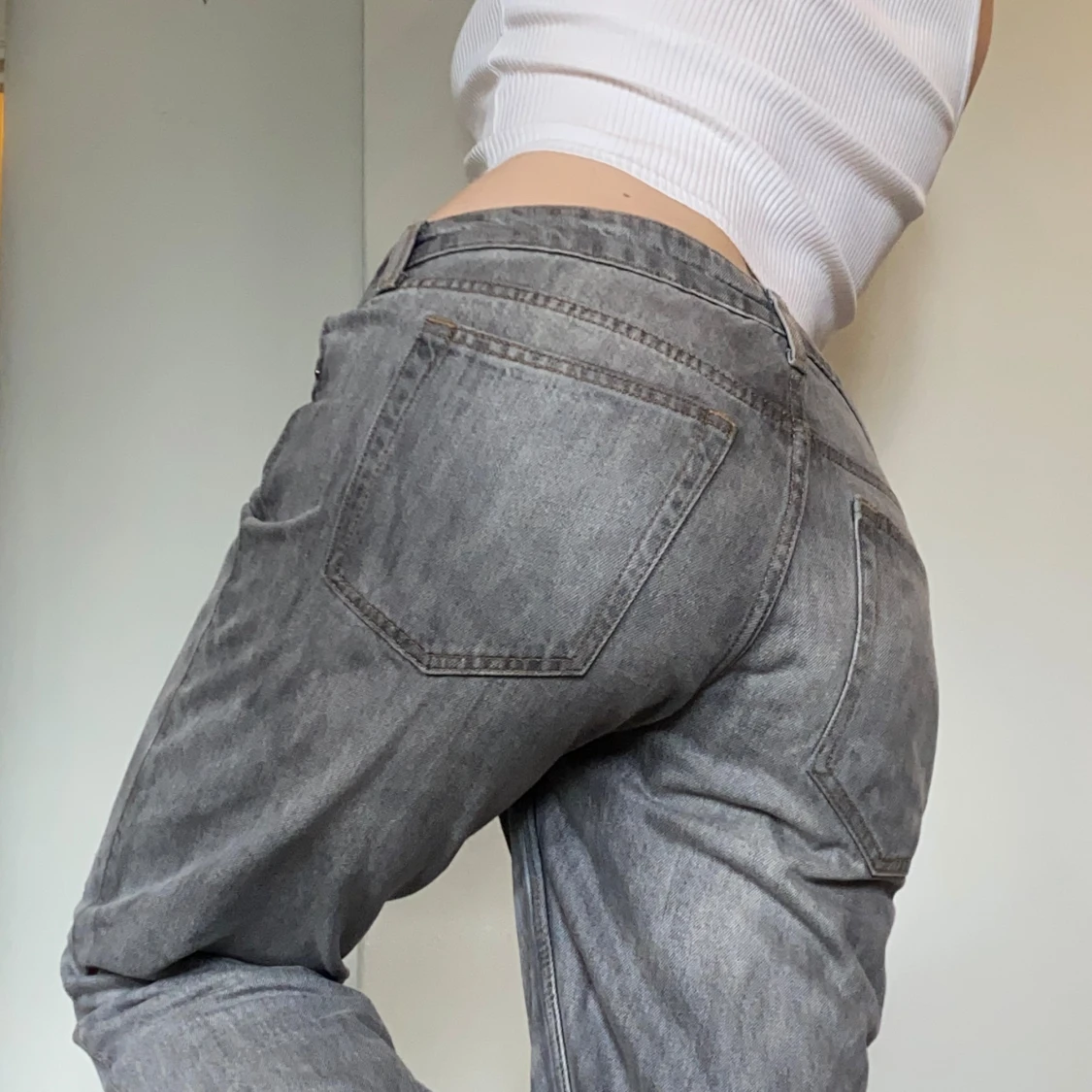 Grå jeans! 🤍 - 90